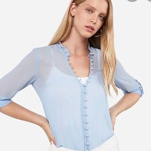 NWOT Express Portofino Blouse
